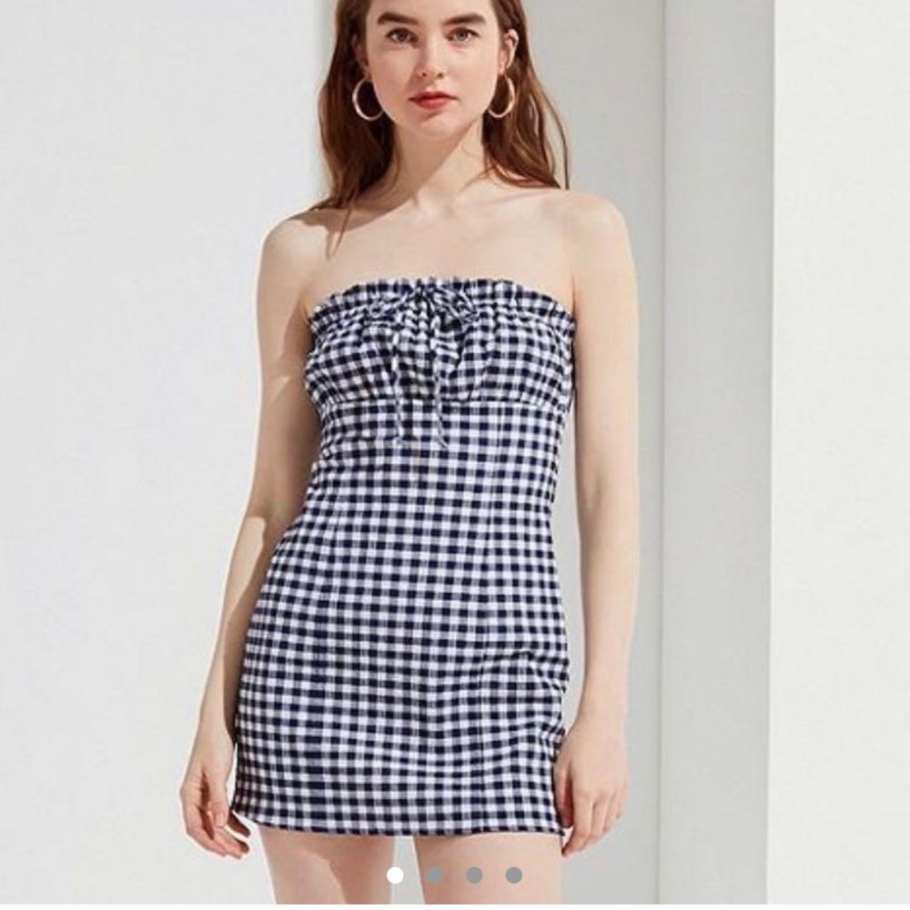 urban outfitters gingham dress